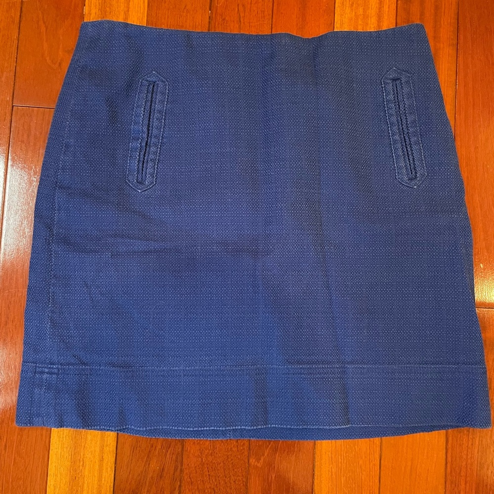 Talbots Blue Skirt